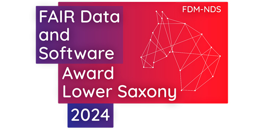 Logo of the FAIR Data and Software Award Lower Saxony of FDM-NDS, Quelle: https://fdm-nds.de/index.php/fair_award/